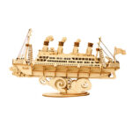 سازه سه بعدی چوبی کشتی کروز