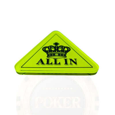 دکمه ALL IN مثلثی پوکر