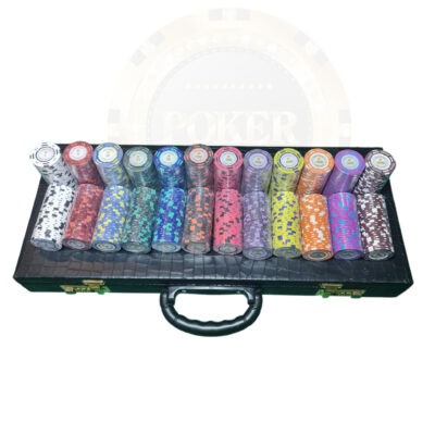 ست پوکر مونت کارلو 500 – ۵۰۰ تراشه با متعلقات کامل